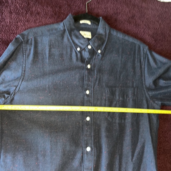 J.Crew Men’s Slim Blue Button Down Medium - Picture 7 of 7